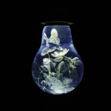 E.P.Light Novelty Lighting -  Blue Hydrangea LED Bulb