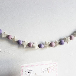 Felt Ball Garlands - Nursery Decor