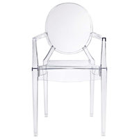 Casper Dining Armchair, Clear