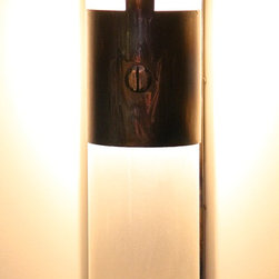 GAD Glass Wall Sconce Straight - Wall Sconces
