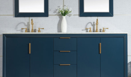 Up to 50% Off Double-Sink Vanities With Free Shipping