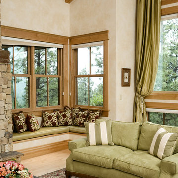 Rustic Elegance - Log Siding & Timber Home