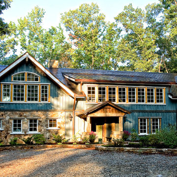 200 year old Pennsylvania Barn given a new life on the James River
