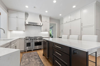 Example of a kitchen design in Columbus