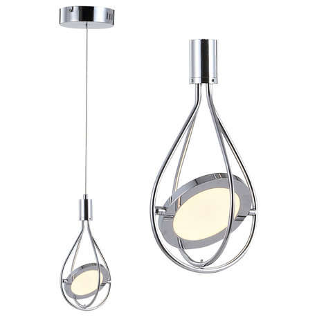 Orion Adjustable 1-Light Cluster Pendant, 5.5