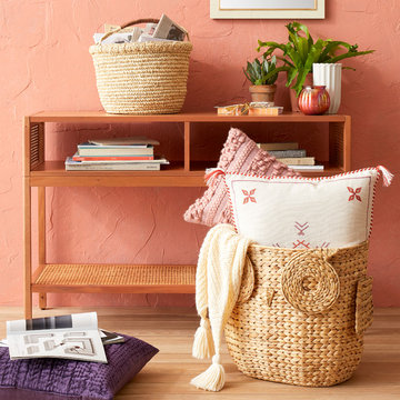 Eclectic Entryway Decor with Owl Basket Collection - Opalhouse™