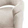 Rebecca Fabric Accent Arm Chair, Grenada Cream