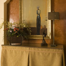 fabric covered tables