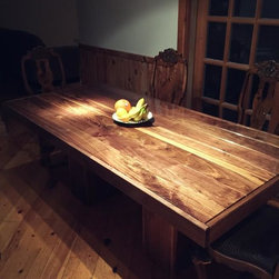 Walnut Table made by The Splinter Factory - Dining Tables