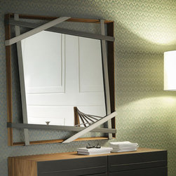Rebus Square Wall Mirror by Cattelan Italia - $3,650.00 - Wall Mirrors
