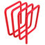 Block Letter Rack, Red
