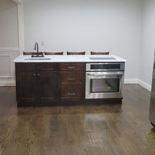 transitional kitchen rennovation 2016