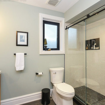 Obscured Glass Window in Delightful Bathroom - Renewal by Andersen Greater Toron
