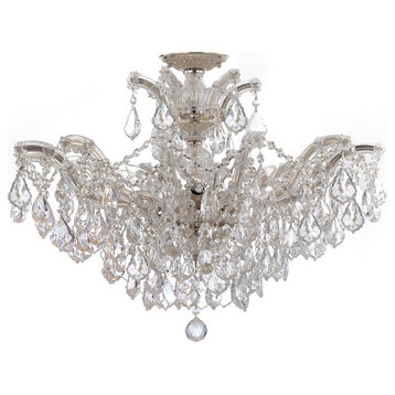 Crystorama Maria Theresa 6-LT Ceiling Mount 4439-CH-CL-MWP_CEILING - Plsh Chrome