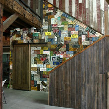 warehouse staircase