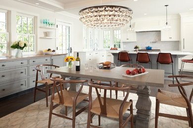 Inspiration for a timeless dining room remodel in Minneapolis