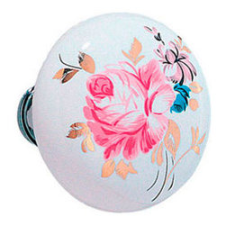 Emtek Porcelain Rosette Style Devonshire Knob Set - Products
