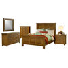 Hillsdale Furniture Outback Panel Bedroom Set, Warm Chestnut