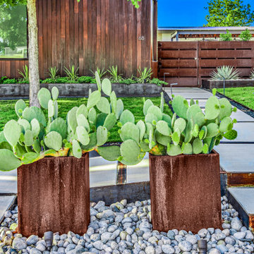 Modern Industrial Oasis | Dallas Landscape Design