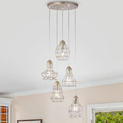 5-Light Chandelier - Chandeliers