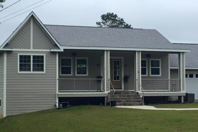 Inspiration for a craftsman exterior home remodel in Other