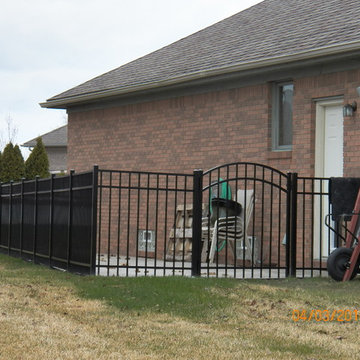 Decorative Aluminum Fence Dog Run New Baltimore Michigan 48047