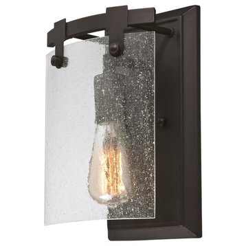 Westinghouse 6352300 Burnell 1 Light 7"W Bathroom Sconce - Oil Rubbed Bronze