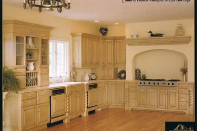Example of a classic kitchen design in Indianapolis