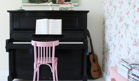 16 idées amusantes pour intégrer les instruments de musique à sa déco