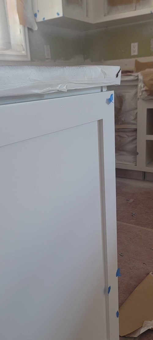 HELP! Countertop cut too short, eliminating the side overhang