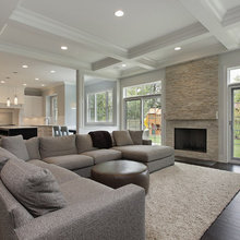 Family Room w fireplace