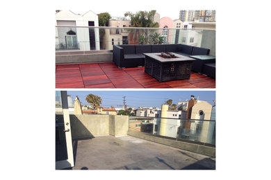 Patio - modern patio idea in Los Angeles
