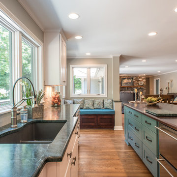 Fishers,IN Kitchen expansion and Exterior Transformation