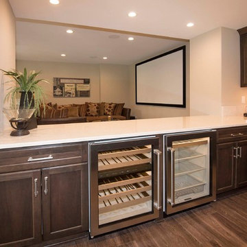 Hawthorne 2018 MBA Parade of Homes Model - finished lower: bar
