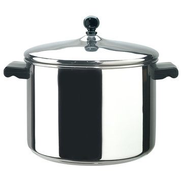 Farberware Classic Series Stainless Steel 8-Quart Covered Saucepot