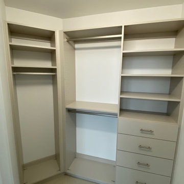 Boston Area Custom Closet with Angles