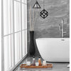 Elegant Decor Allegra 59" Iron and Nylon Soaking Roll Top Bathtub in White