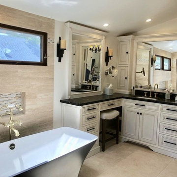 Transitional Master Bathroom Remodel