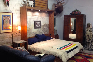 Inspiration for a transitional bedroom remodel in Austin