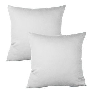100 Cotton Solid All Customize Size 2 Piece Pillowcases