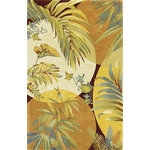 KAS Rugs & Home - Sparta 3113 Coral, Ivory Breezes Rug, 3'6"x5'6" - Sparta 3113 Coral/Ivory Breezes 3'6"x5'6". Hand-Tufted of 100% Wool with Cotton Backing. Made in China. Vacuum regularly & spot clean stains. Professional cleaning recommended periodically.