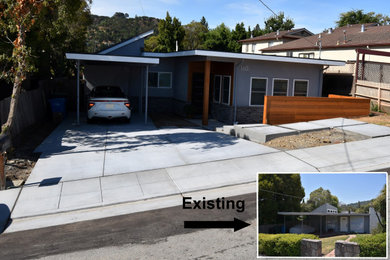 Example of a trendy exterior home design in San Francisco