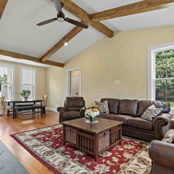 Historic Fairfax Farmhouse Receives Hearth Room and Garage/In-Law SuiteAddition
