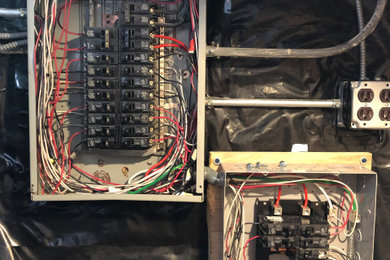 new sub panel for additional circuits