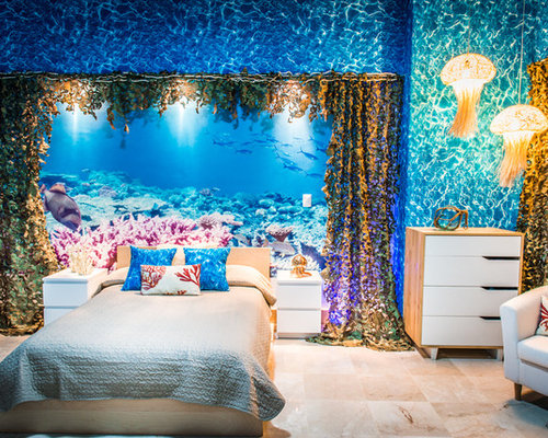 Ocean Theme Bedroom  Houzz