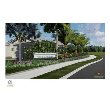 3D Conceptual Rendering - Community Identity Signage