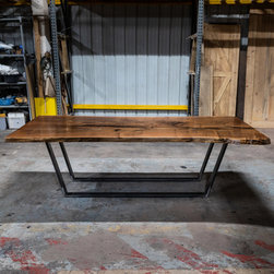 Book Matched Walnut Table - Dining Tables