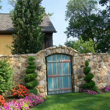 Landscape Structures: Gate and Garden Wall