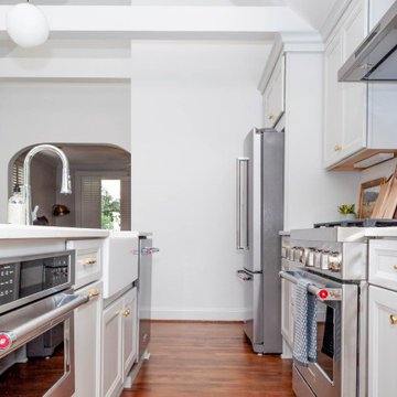 Nashville Sylvan Park Kitchen and Deck Addition