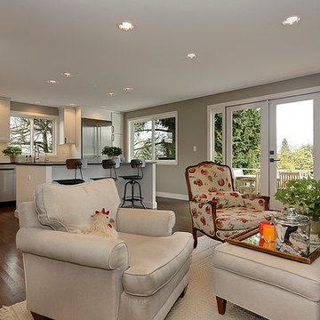 Must See Before and After! Beautiful and Functional Home Renovation Bellevue, WA